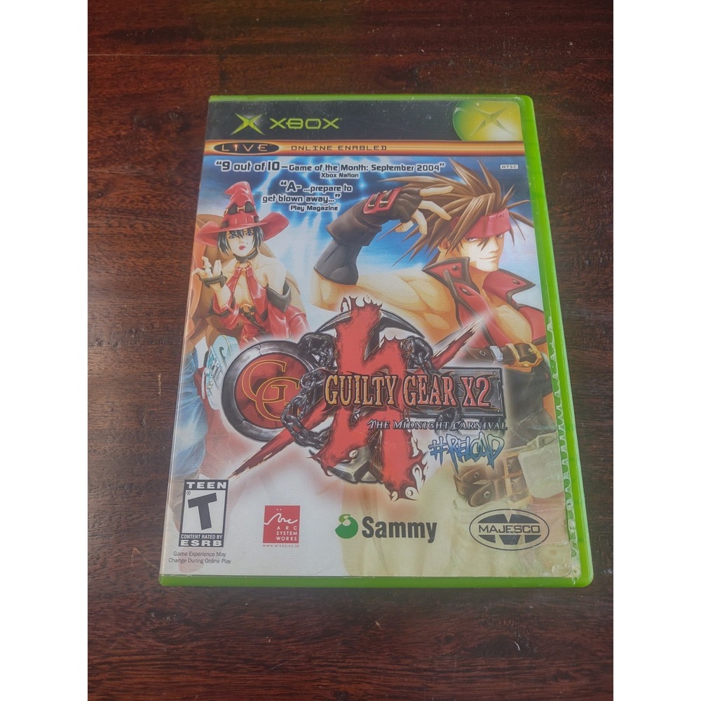 Guilty Gear X2: The Midnight Carnival -- #Reload (Microsoft Xbox, 2004)